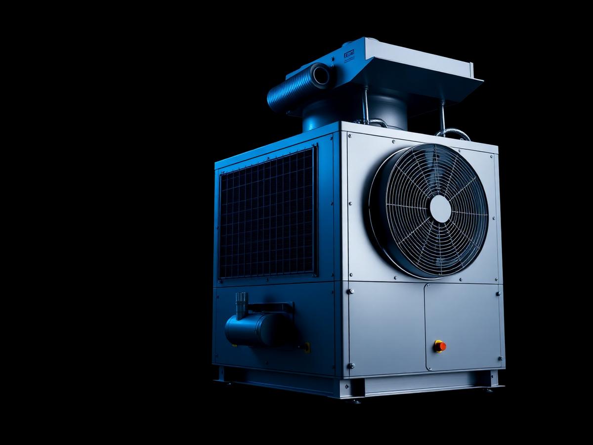 Industrial cooling tower unit